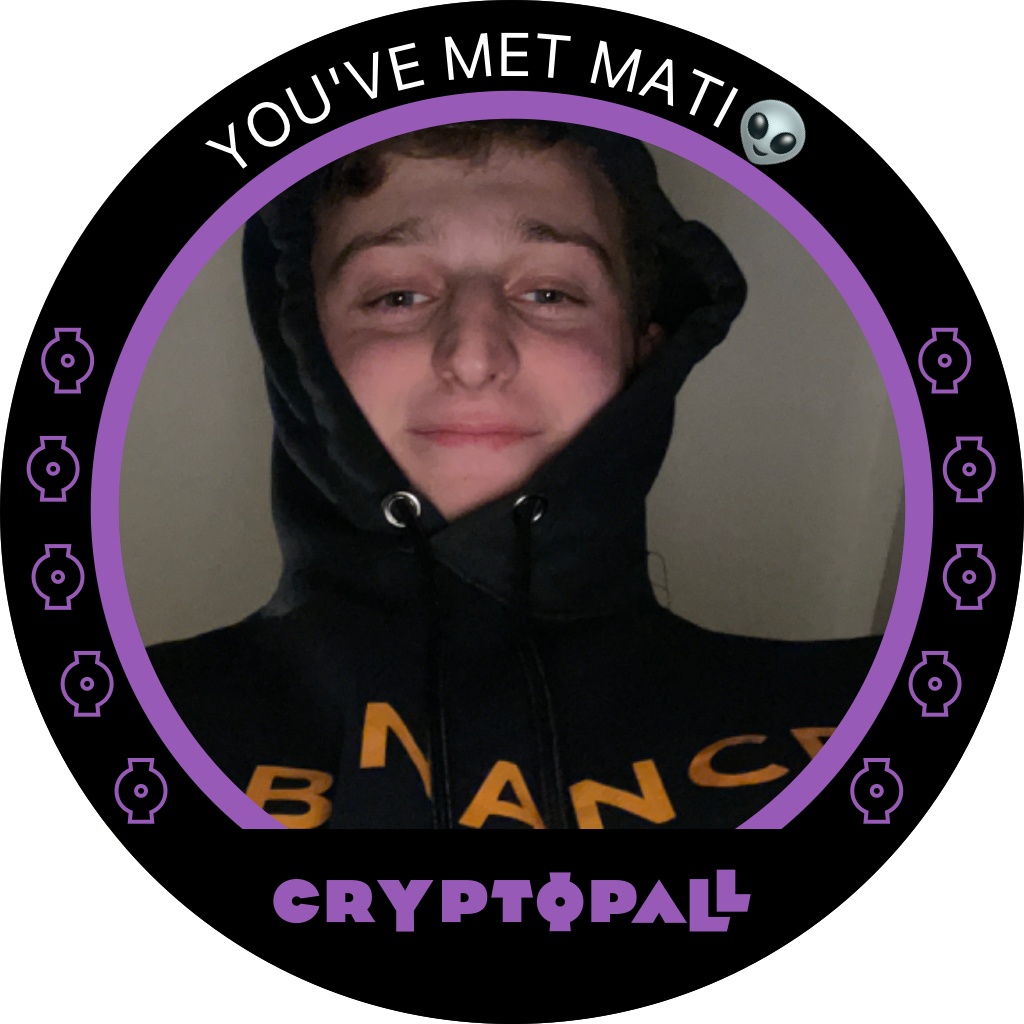 You've met Mati👽 at Cryptopall '22 POAP image