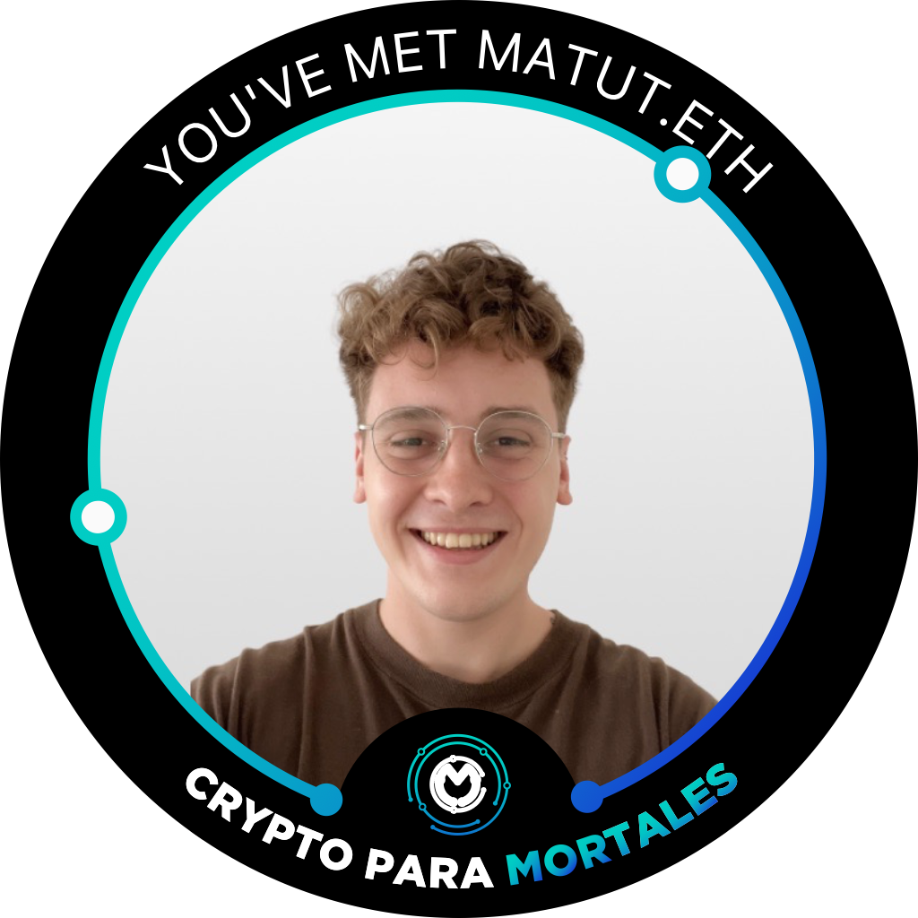 You've met matut.eth at Crypto para mortales '22 POAP image
