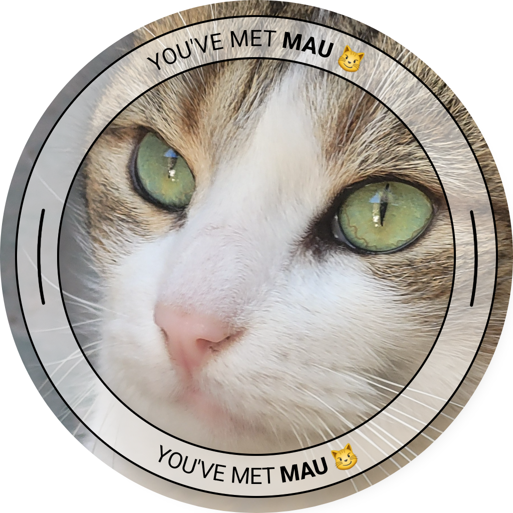 You've met Mau 😼 - June 2022 POAP image