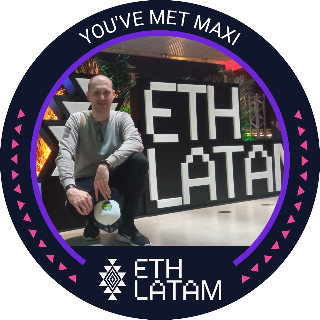 You've met Maxi at ETHLatam '22 POAP image