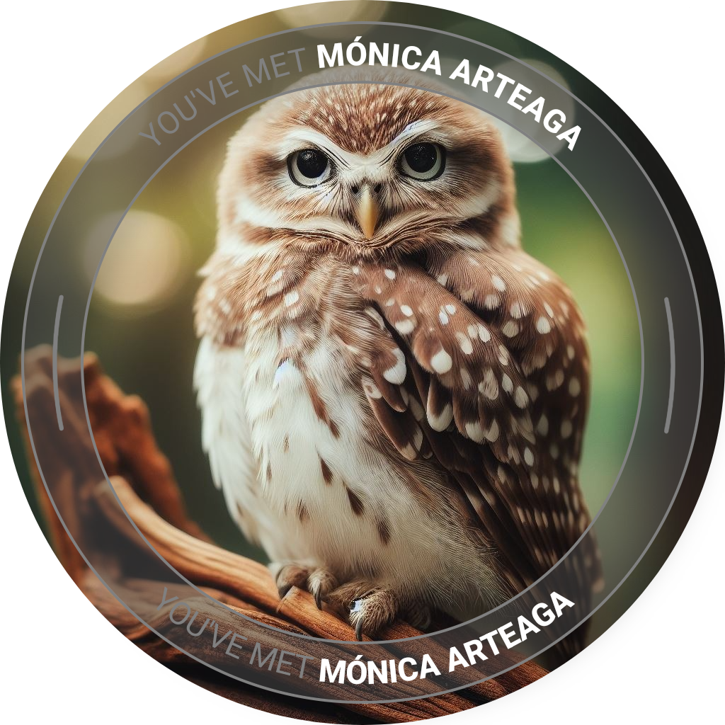 You've met M贸nica Arteaga  - March 2024 POAP image