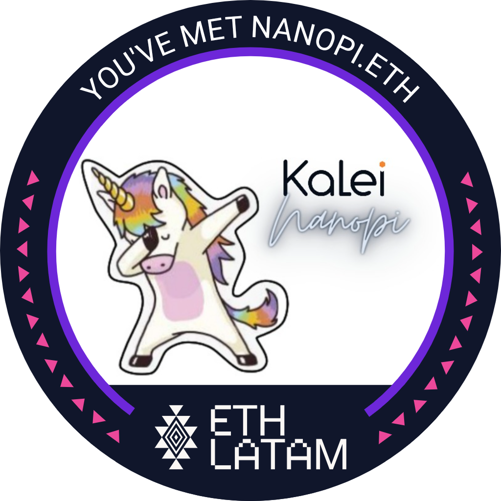 You've met nanopi.eth at ETHLatam '22 POAP image
