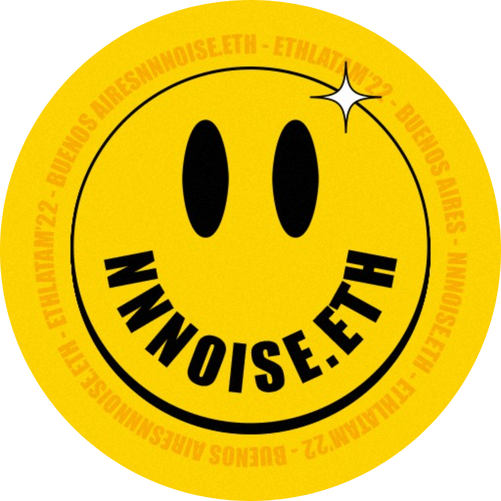 You've met nnnoise.eth 😀 at ETHLatam 2022  POAP image