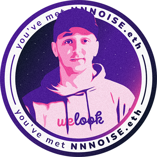 You've met nnnoise.eth in 2022 👾 POAP image