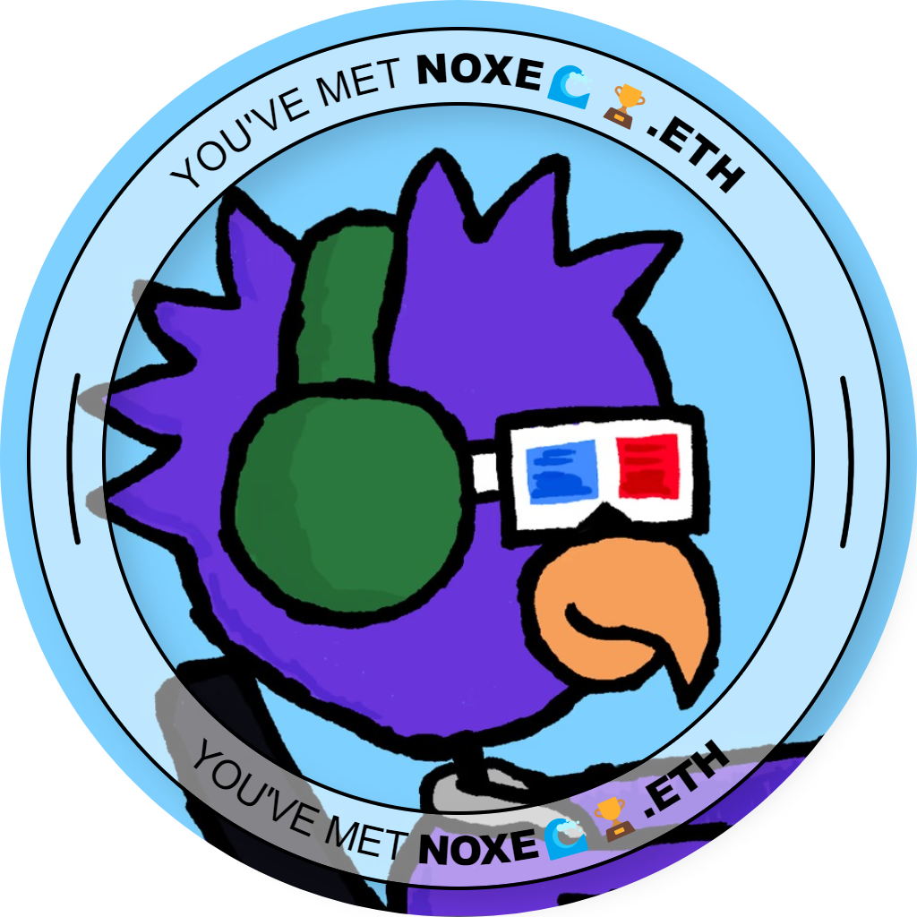 You've met noxe🌊🏆.eth - March 2023 POAP image