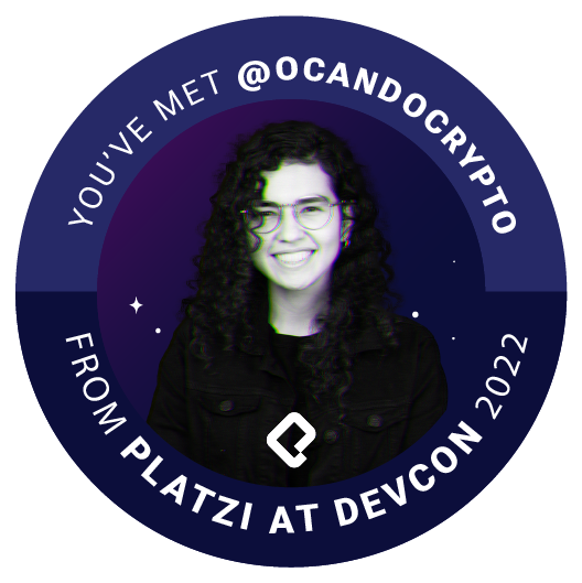 You've met ocandocrypto at Devcon 2022 🇨🇴 POAP image