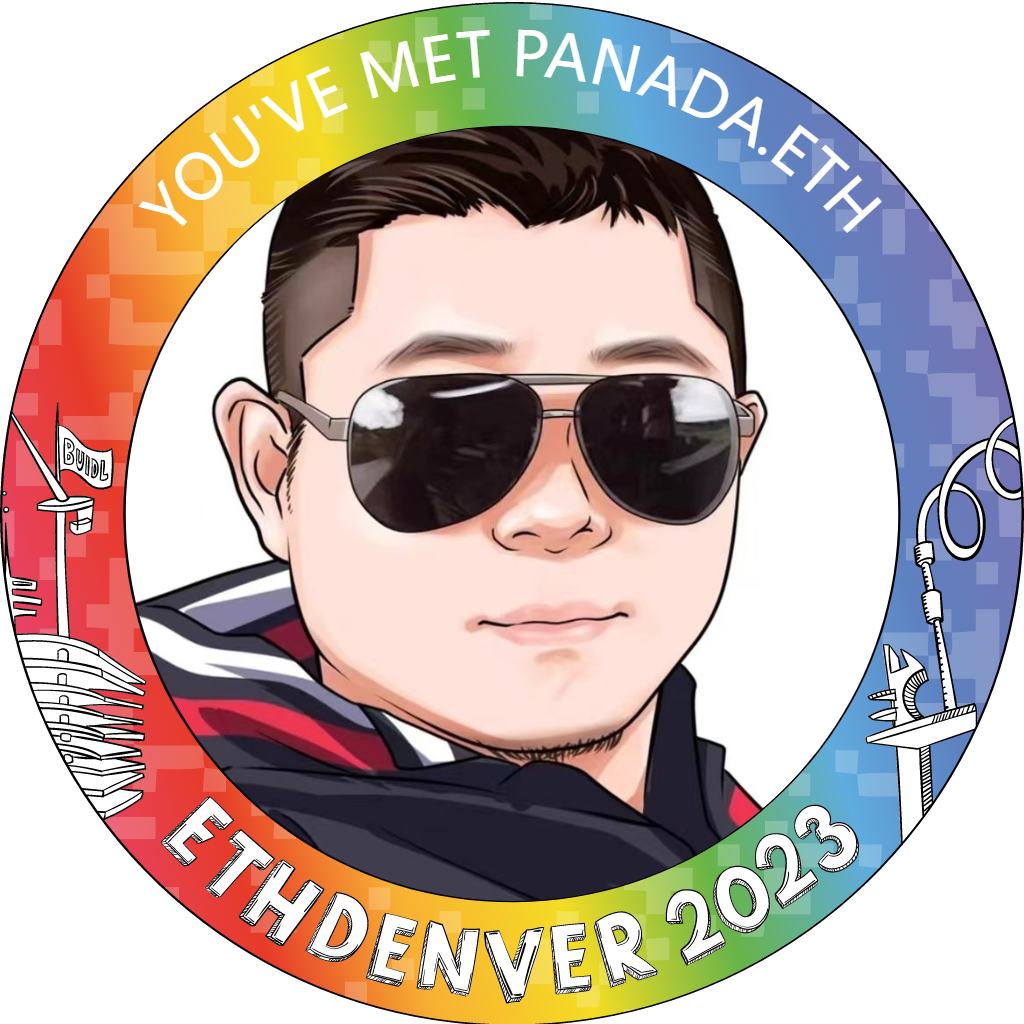 You've met panada.eth at ETHDenver 2023 POAP image