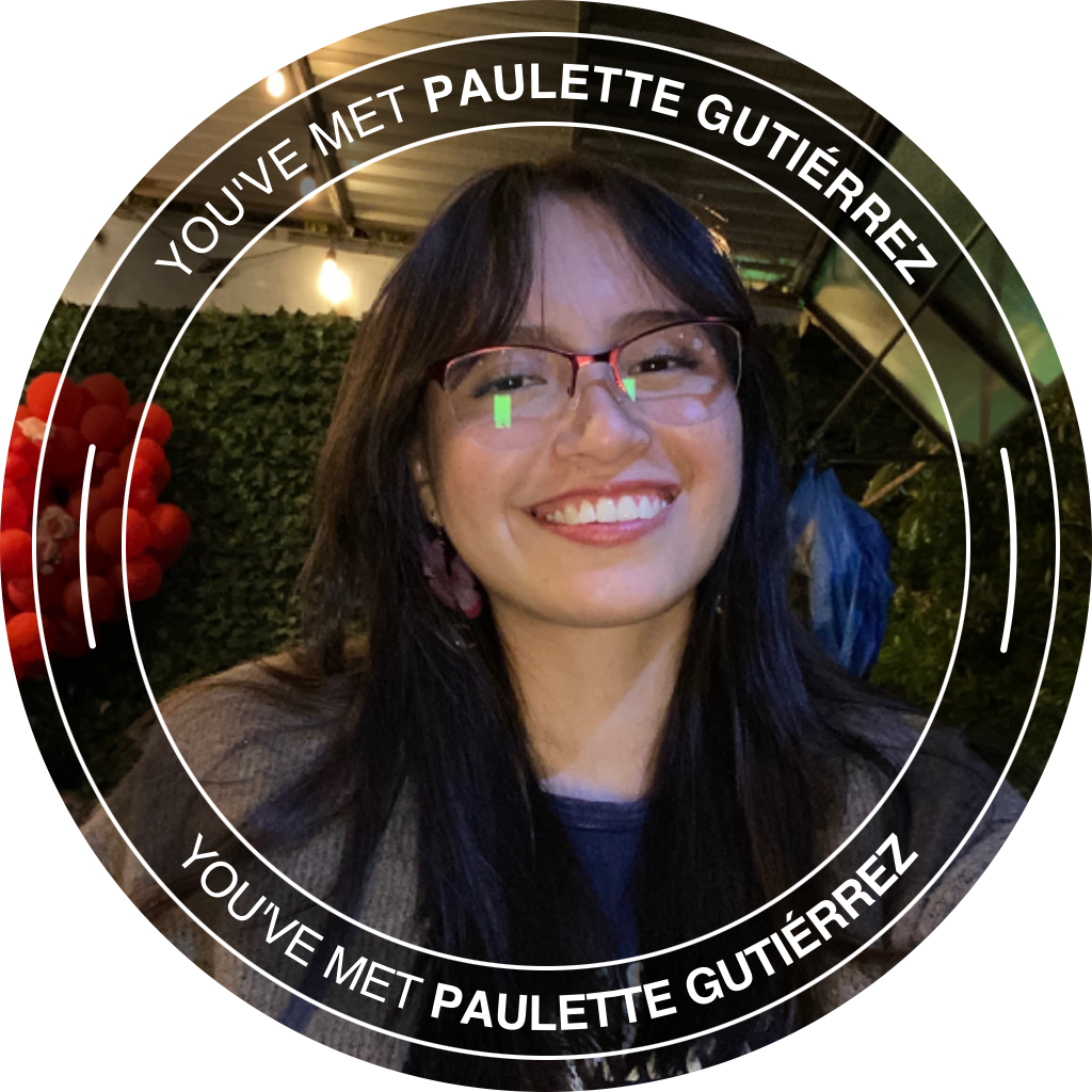 You've met Paulette Gutiérrez  - March 2024 POAP image