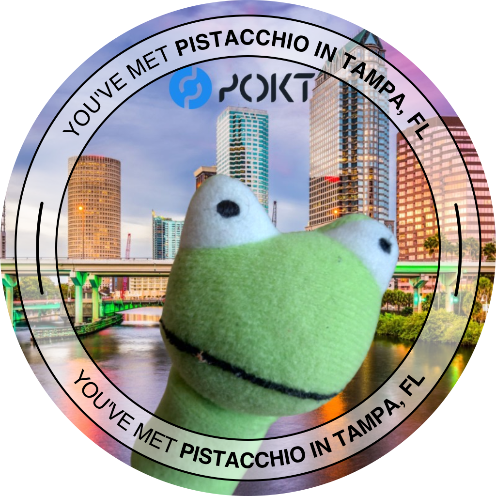 You've met Pistacchio - November 2022 POAP image