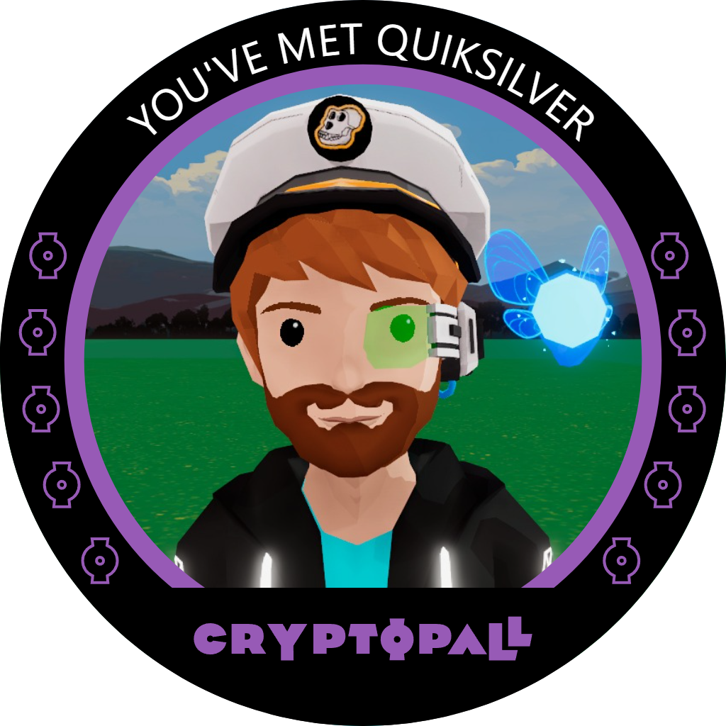 You've met Quiksilver at Cryptopall '22 POAP image