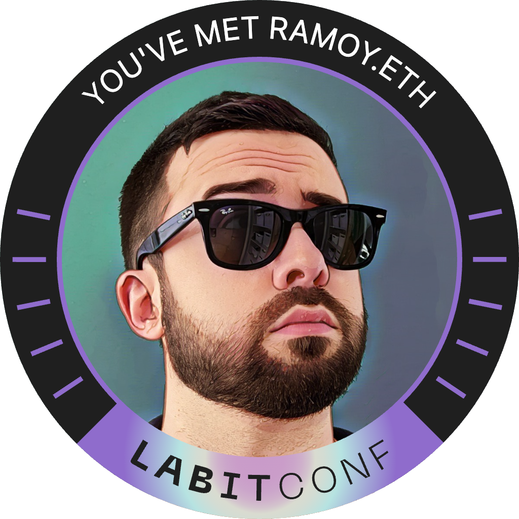 You've met ramoy.eth at LABITCONF '22 POAP image