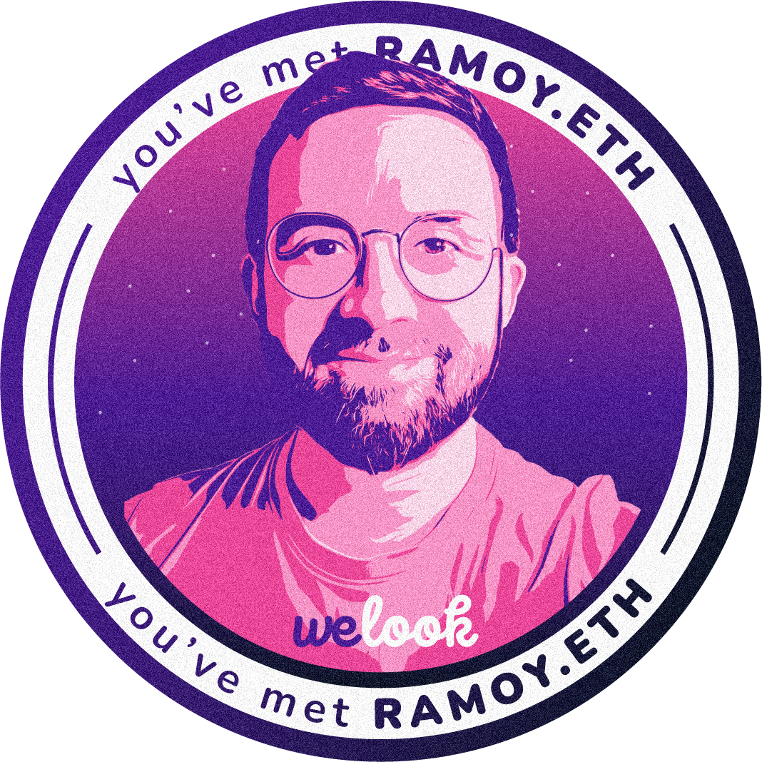 You've met ramoy.eth in 2022 POAP image
