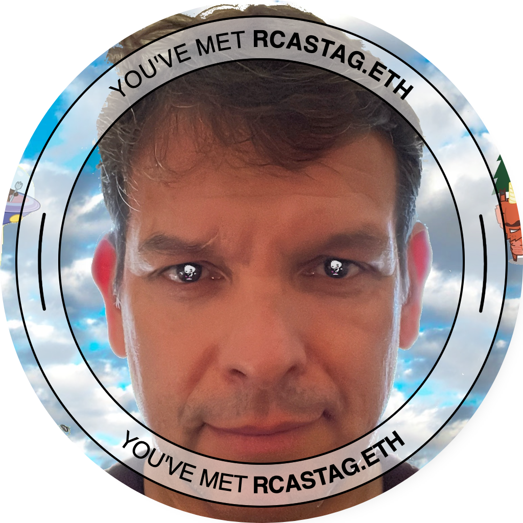 You've met rcastag.eth - September 2022 POAP image