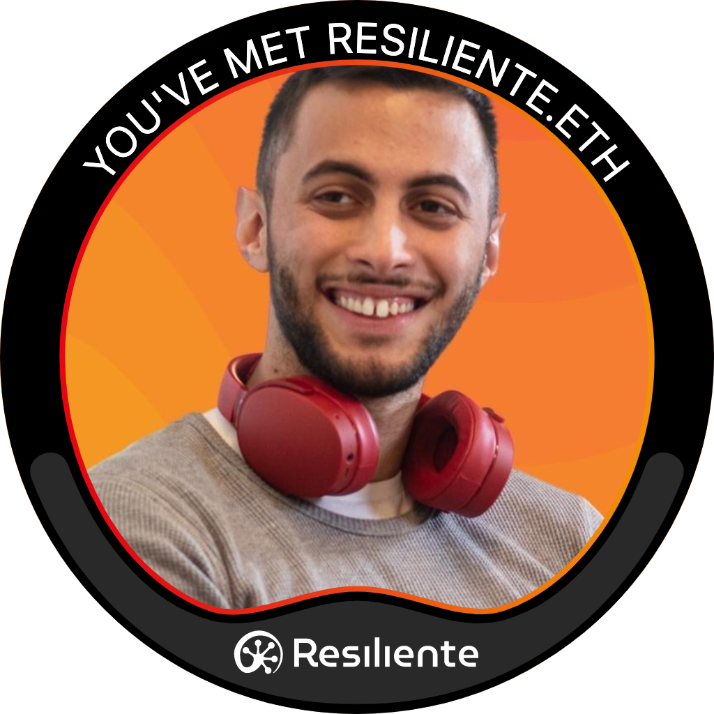 You've met resiliente.eth from Resiliente POAP image