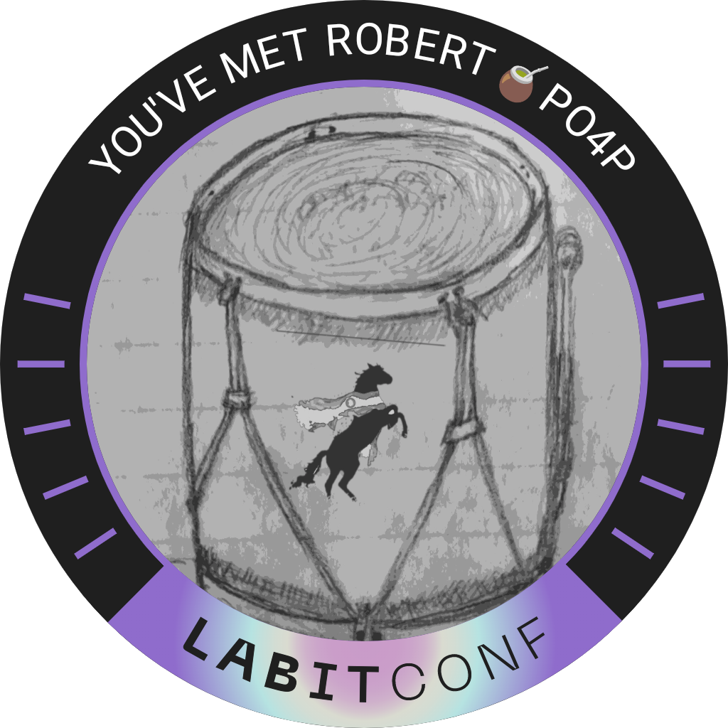 You've met Robert🧉po4p at LABITCONF '22 POAP image
