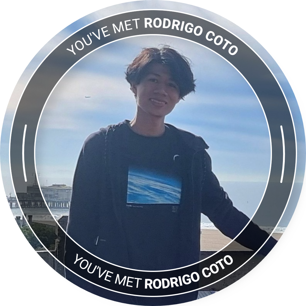 You've met Rodrigo Coto - March 2024 POAP image