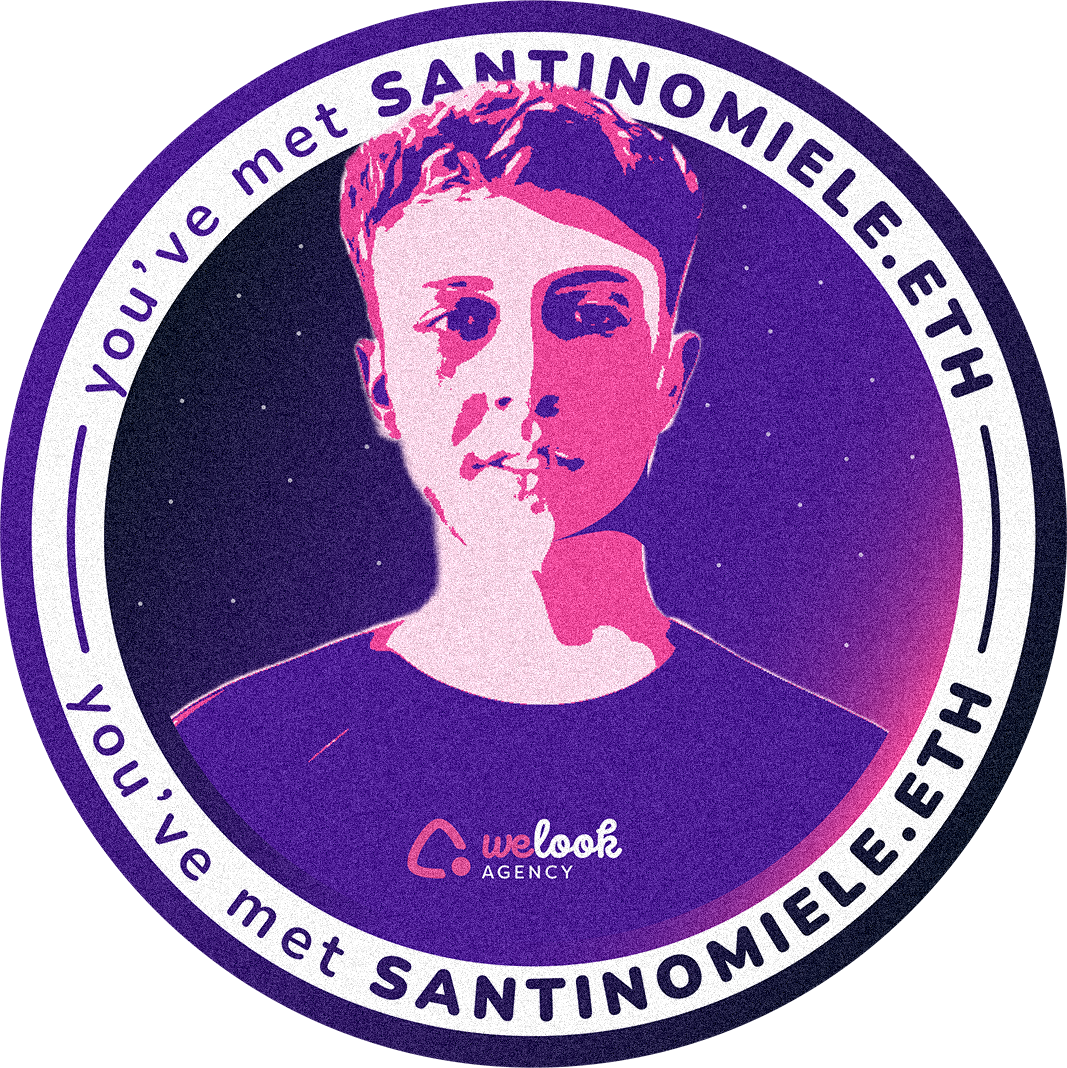 You've met santinomiele.eth - 2022 POAP image