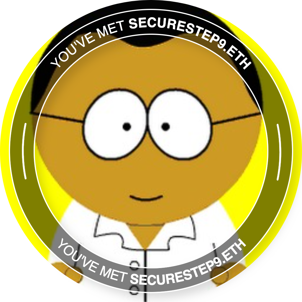You've met securestep9.eth - November 2023 POAP image