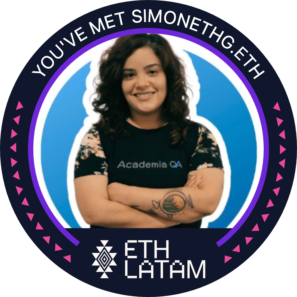 You've met Simonethg.eth at ETHLatam '22 POAP image