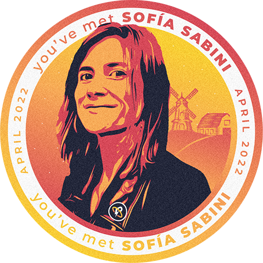 You've met Sofia Sabini at Devconnect 2022! POAP image