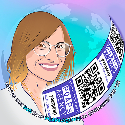 You've met Sofia Sabini at ETHDenver 2022! POAP image