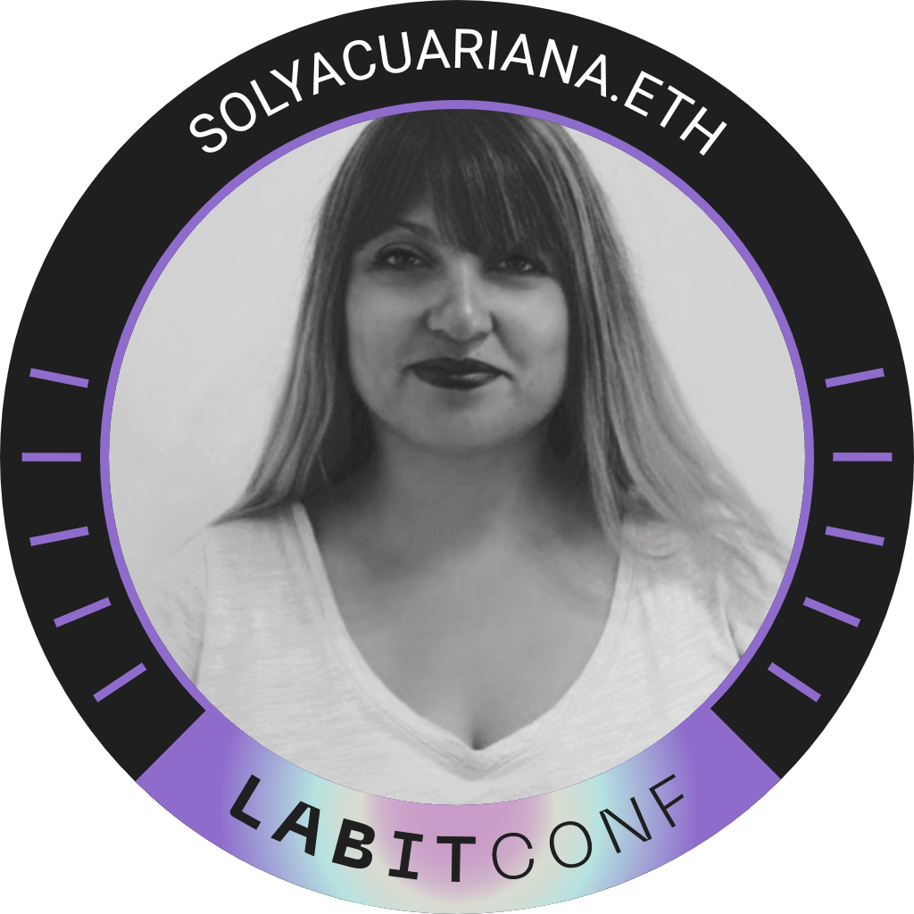 You've met solyacuariana.eth at LABITCONF '22 POAP image