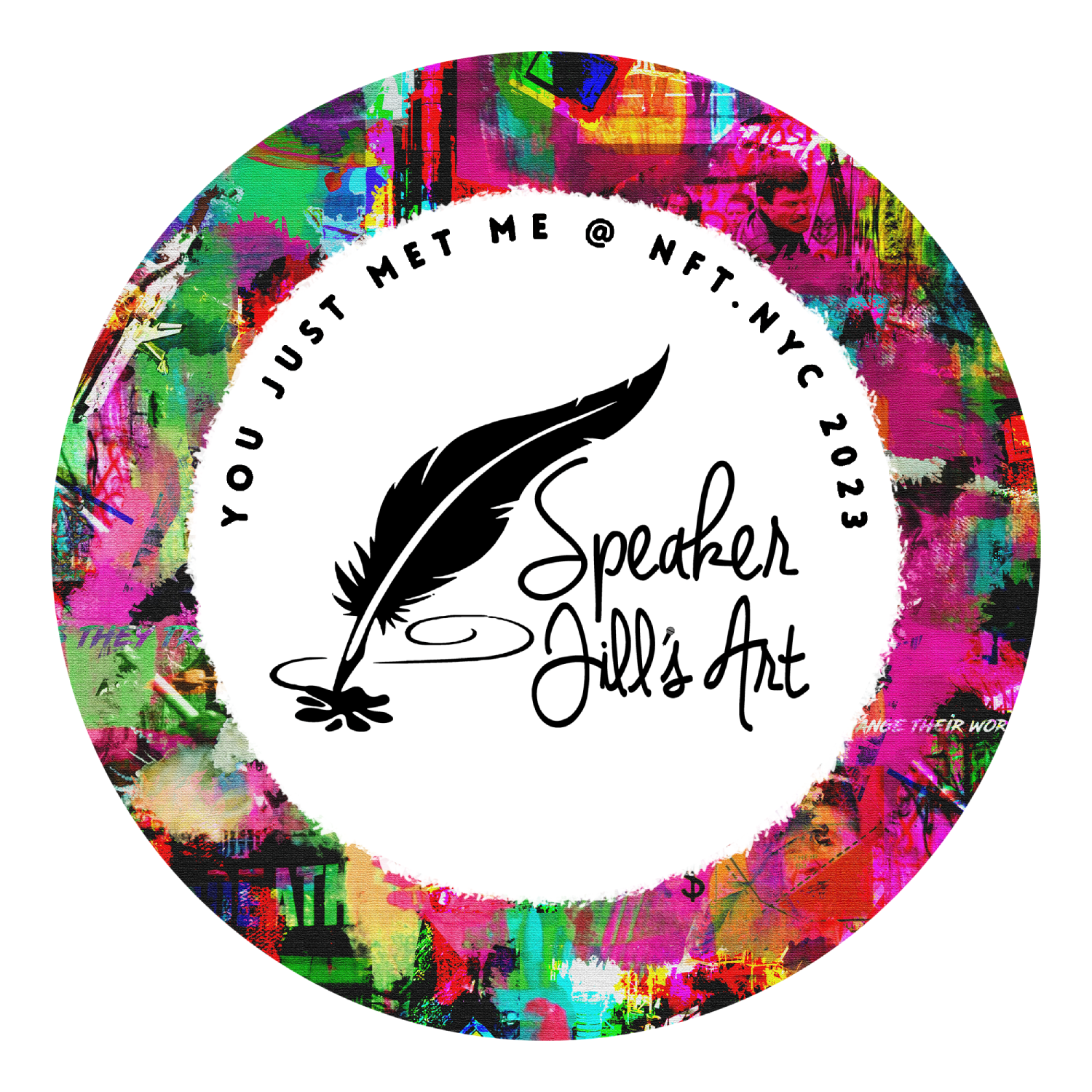 You've Met Speaker Jill at NFT.NYC 2023 POAP image