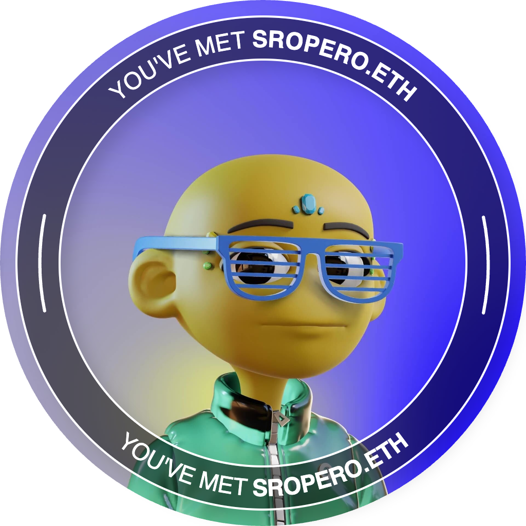 You've met sropero.eth POAP image