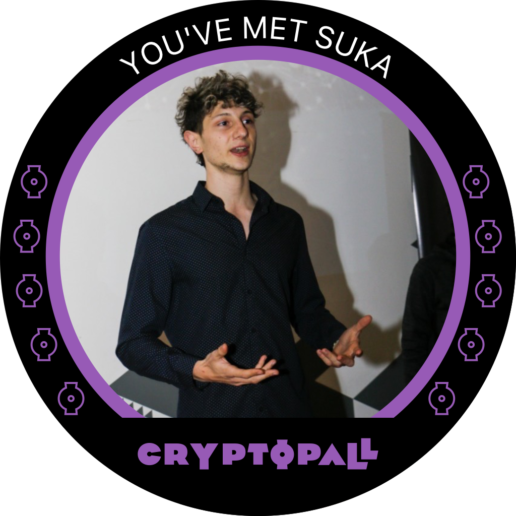 You've met suka at Cryptopall '22 POAP image