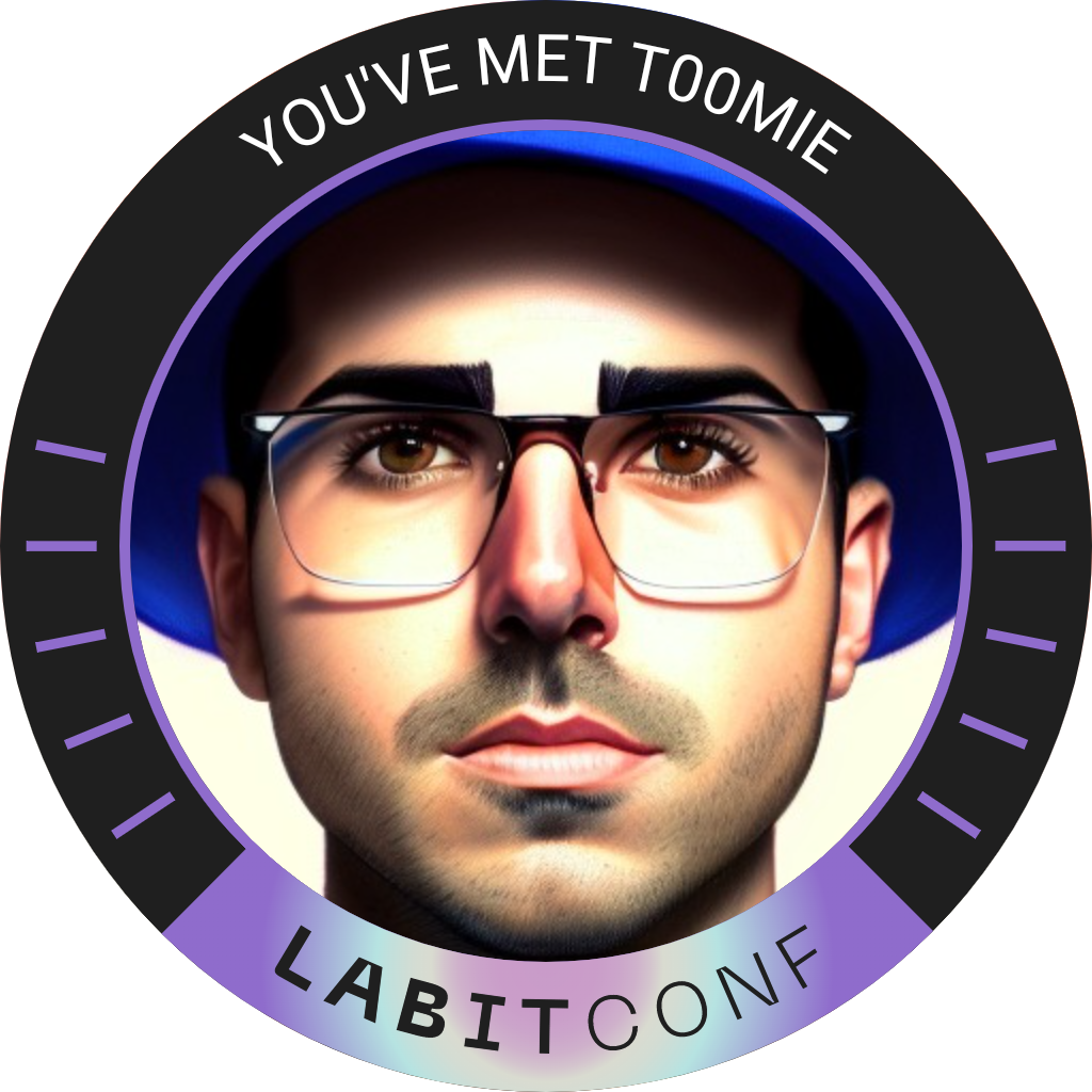 You've met t00mie at LABITCONF '22 POAP image