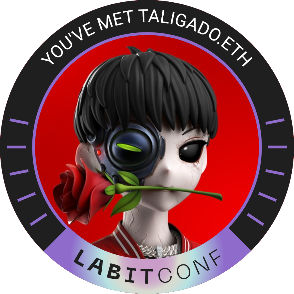 You've met taligado.eth at LABITCONF '22 POAP image