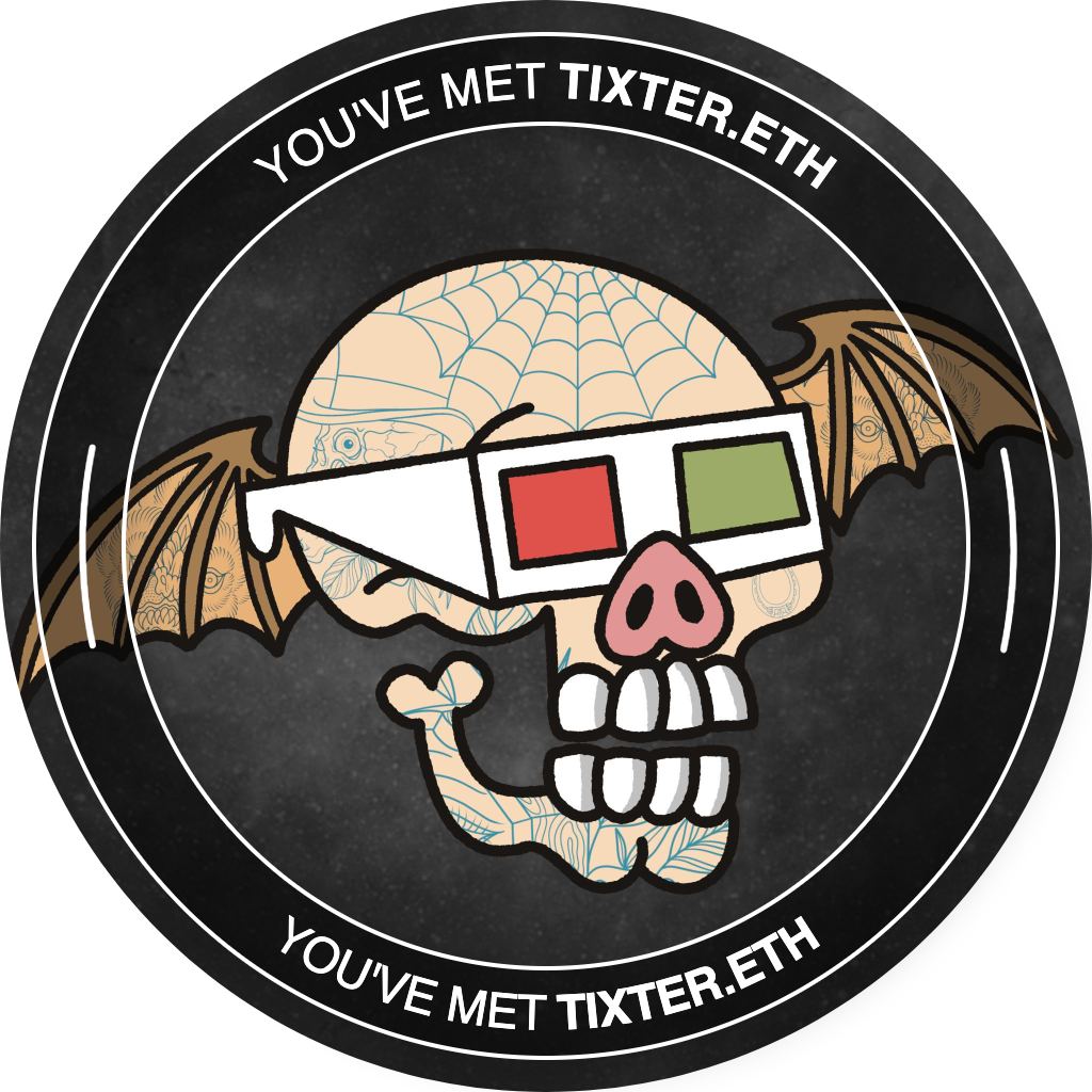 You've met Tixter.eth  POAP image