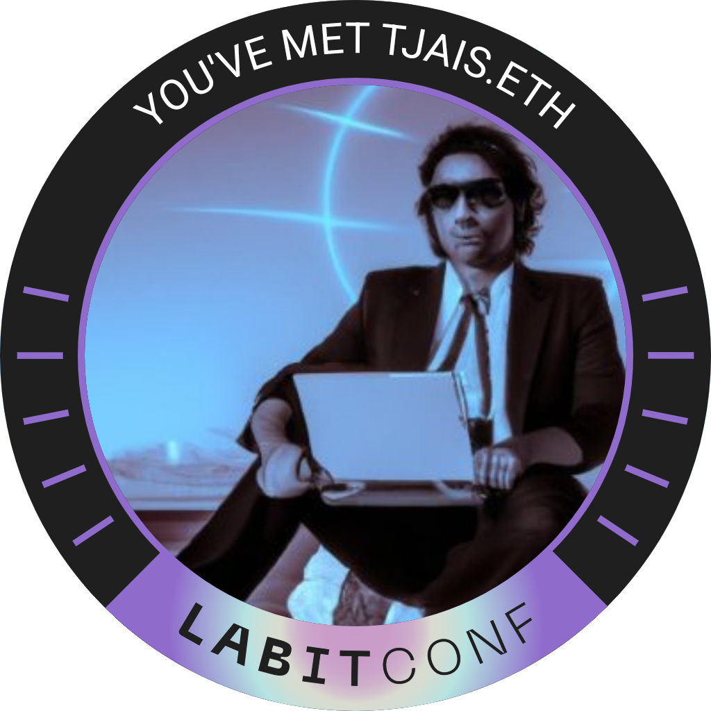 You've met tjais.eth at LABITCONF '22 POAP image