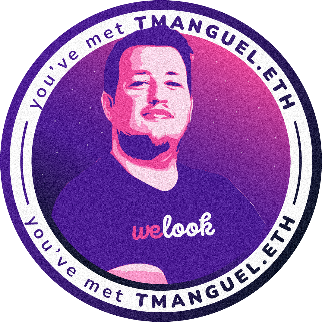 You've met tmanguel.eth in 2022 POAP image