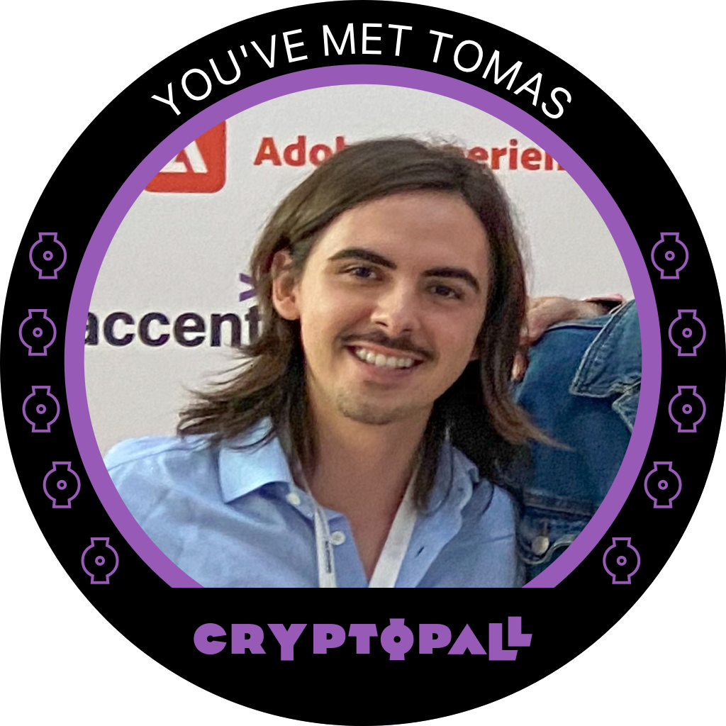You've met Tomas at Cryptopall '22 POAP image