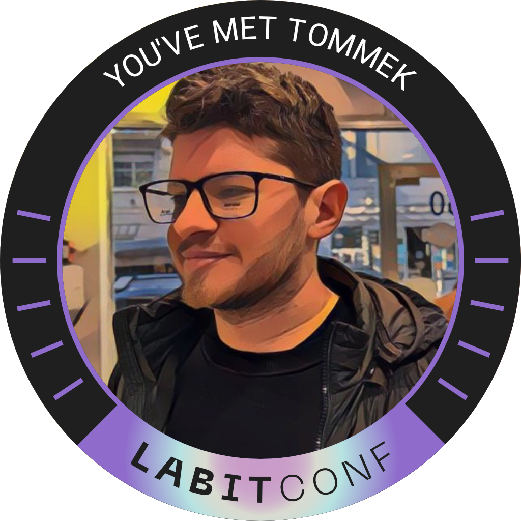 You've met Tommek at LABITCONF '22 POAP image