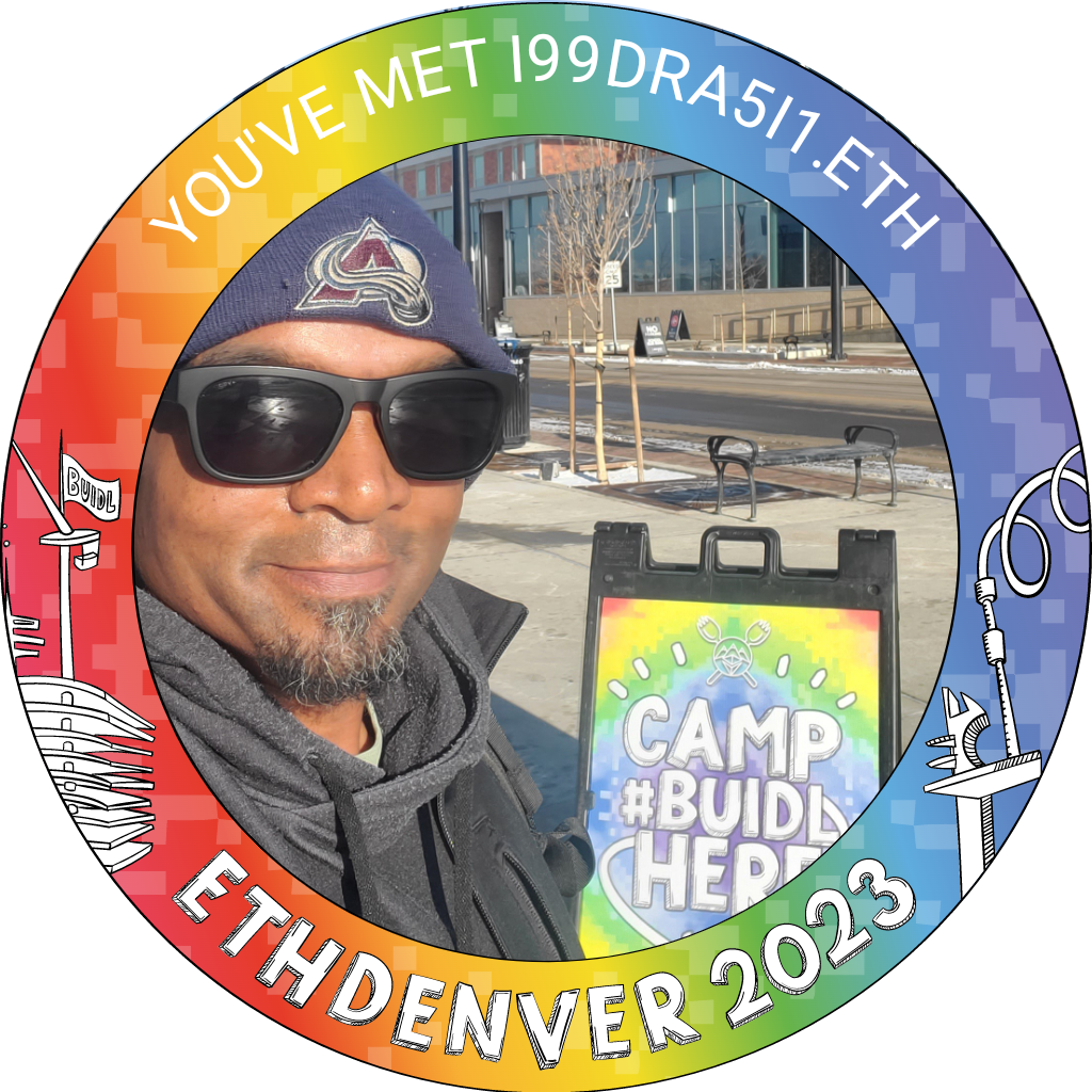 You've met Tre' Grisby at ETHDenver 2023 POAP image