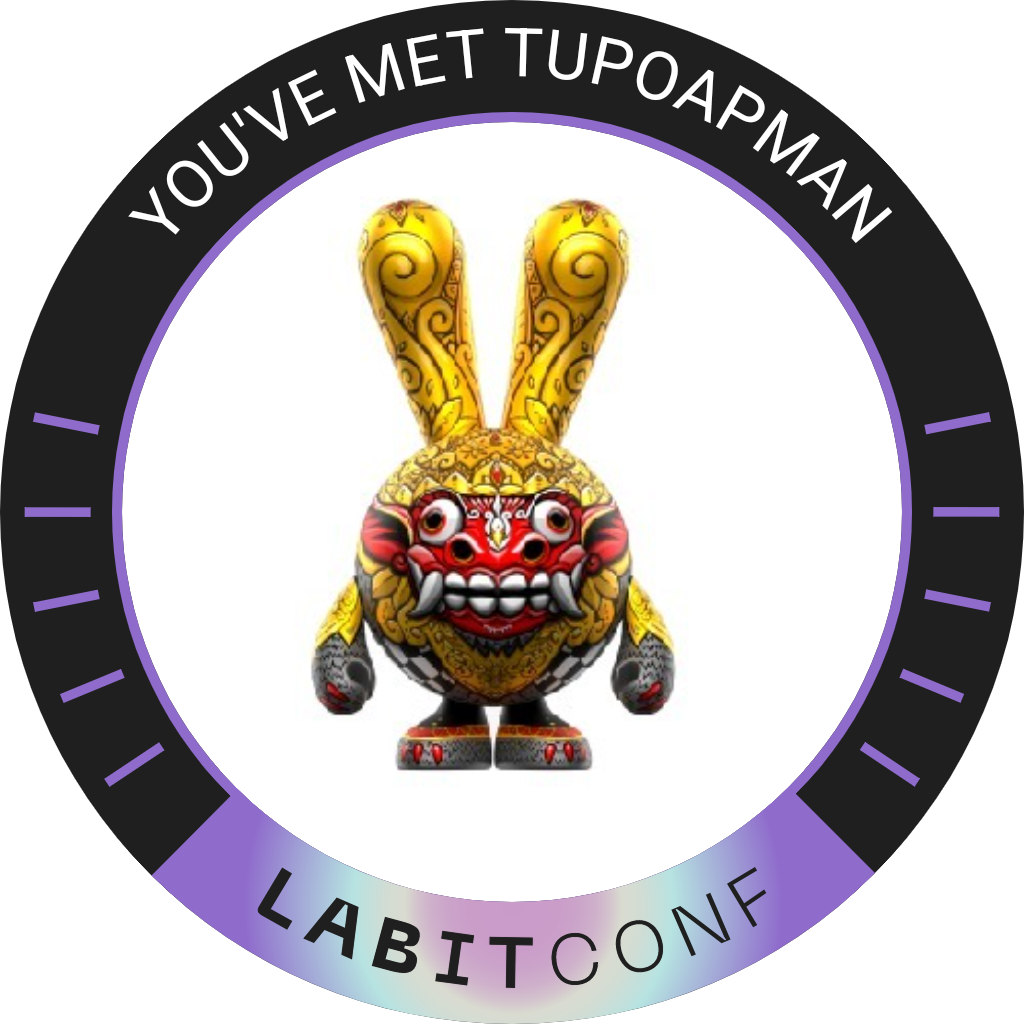 You've met TuPoapMan at LABITCONF '22 POAP image