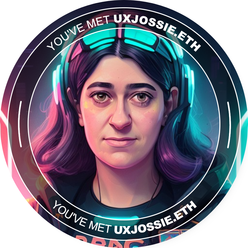 You've met uxjossie.eth at King of Devs 2.0 - March 2023 POAP image