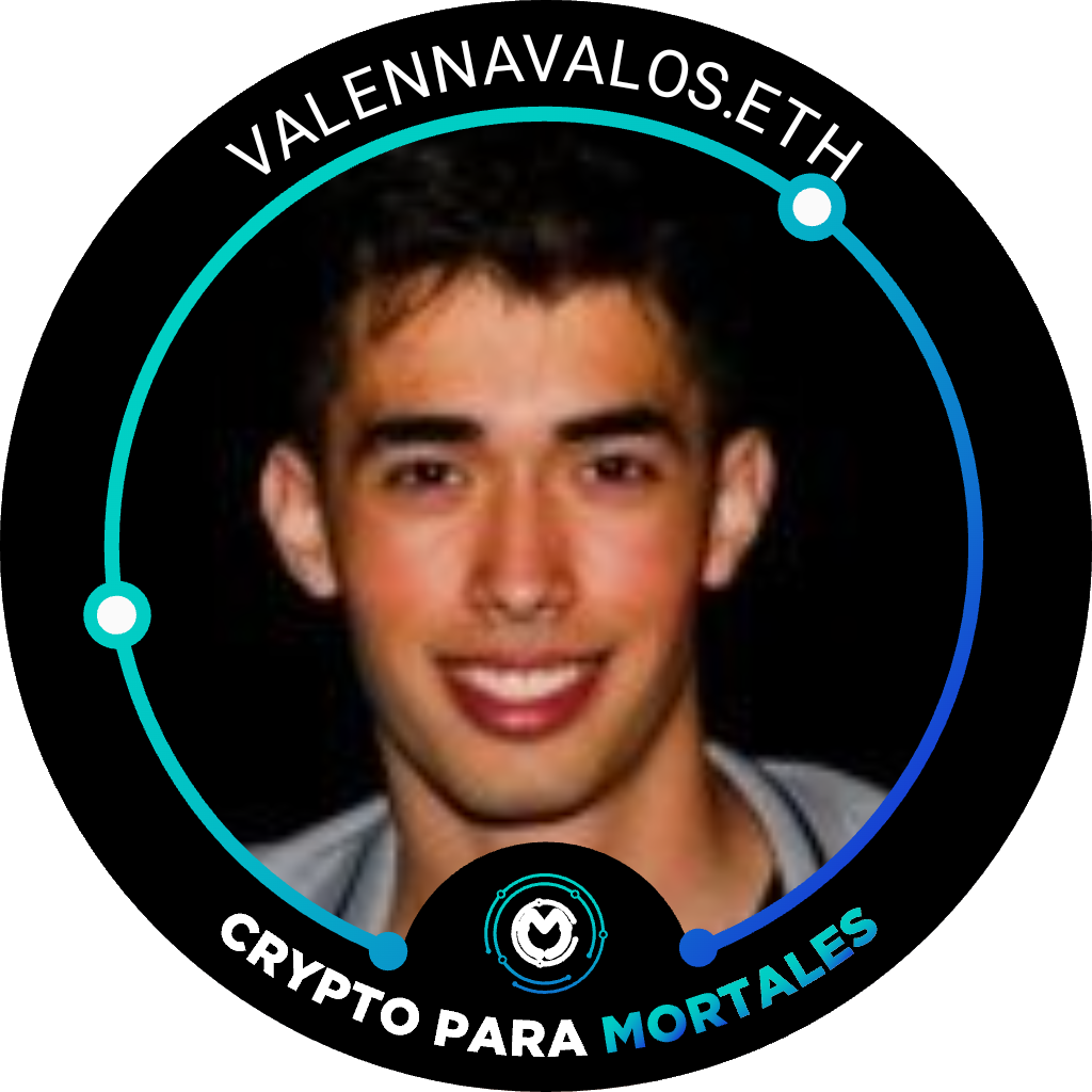 You've met valennavalos.eth at Crypto para Mortales '22 POAP image