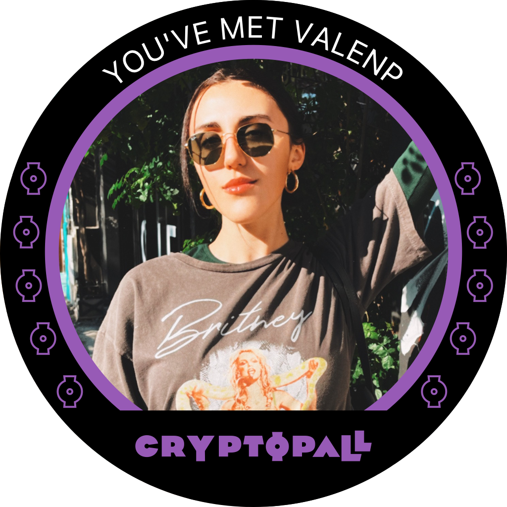 You've met VALENP at Cryptopall '22 POAP image