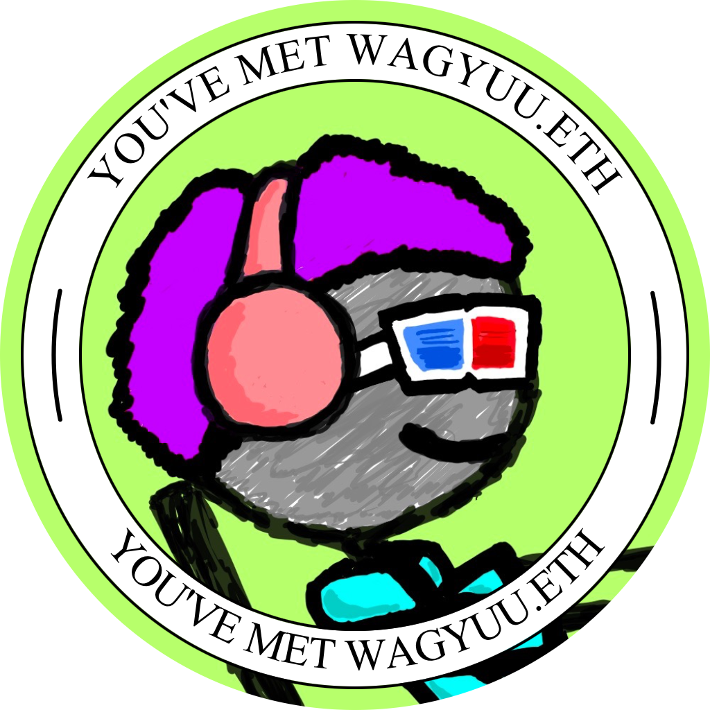 You've met wagyuu.eth - ETHDenver 2023 POAP image