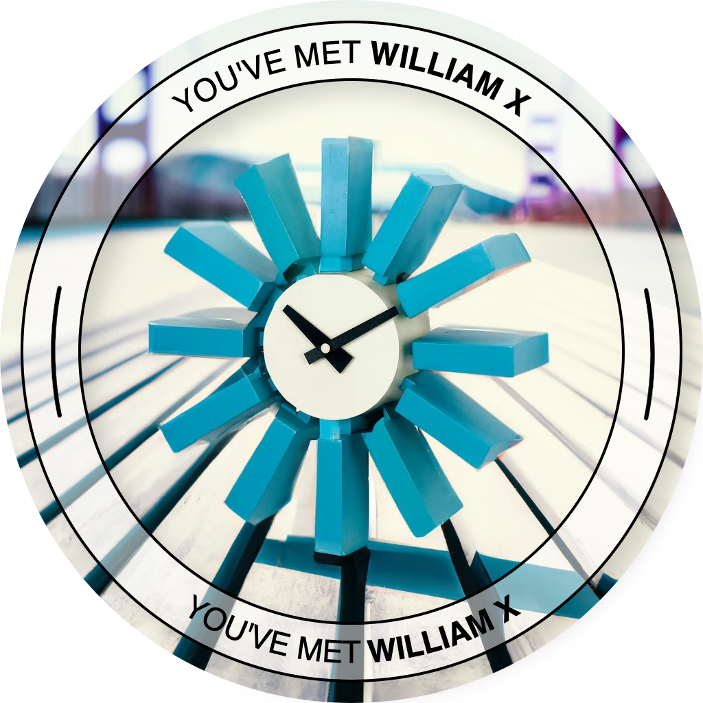 You've met William X at ETHSF - November 2022 POAP image