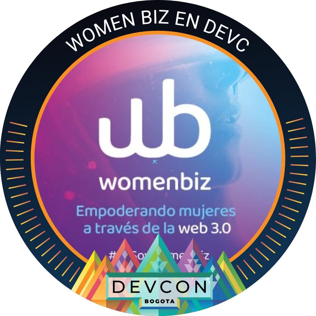 You've met Women Biz en Devcon at Devcon Bogota '22 POAP image