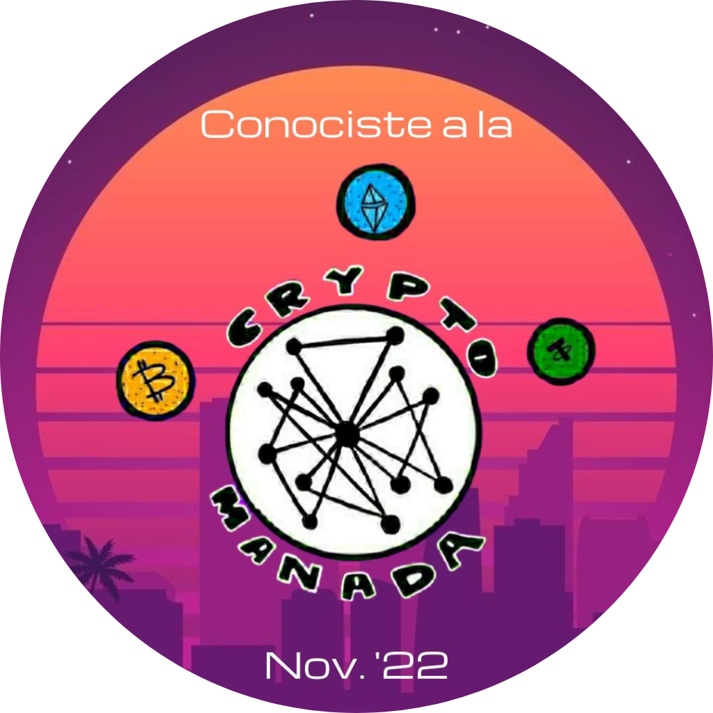 You've received Cryptomanada en la Ccs Blockchain Week  / 2022's support - November 2022 POAP image
