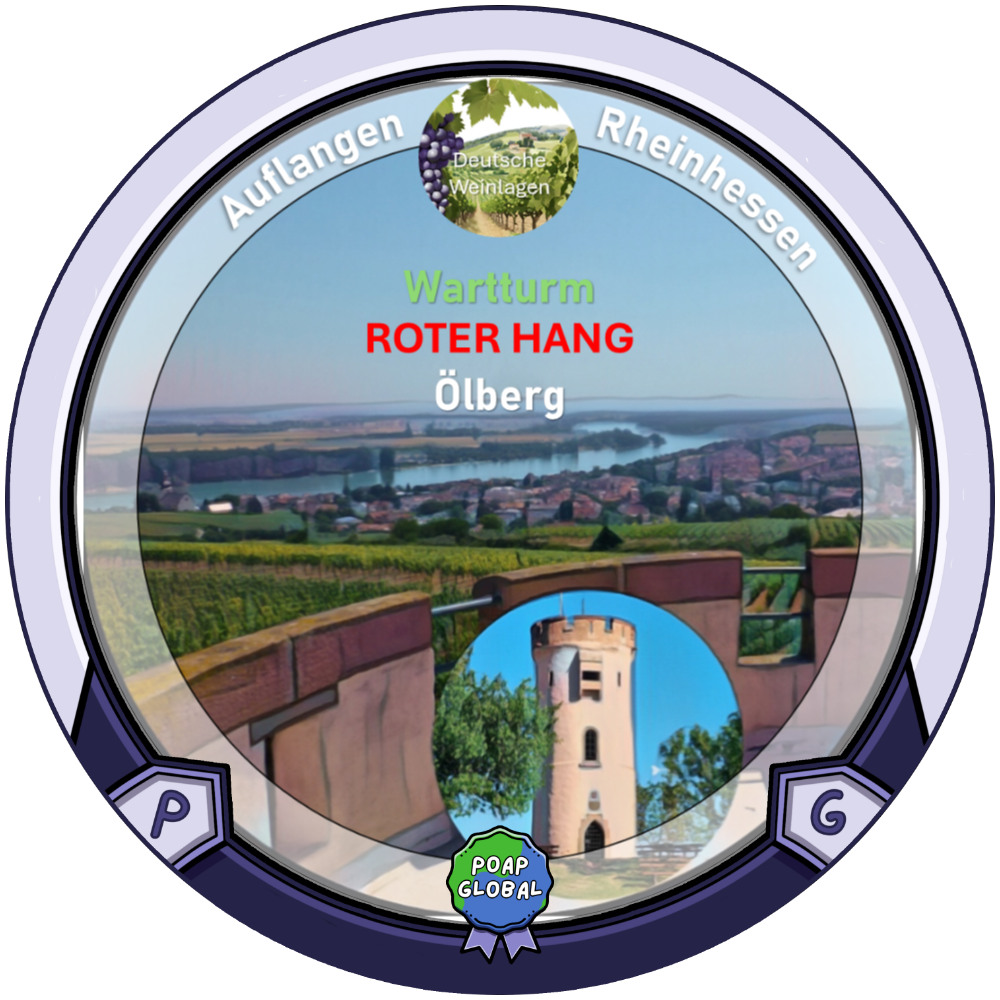 You've visited Wartturm am Roten Hang in der Weinlage Ölberg im Anbaugebiet Rheinhessen - POAP Global