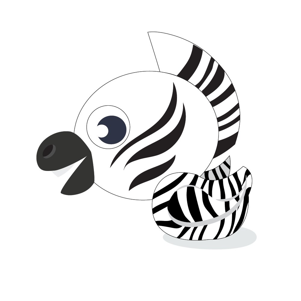 Zebra Duck Duck Hunting POAP image