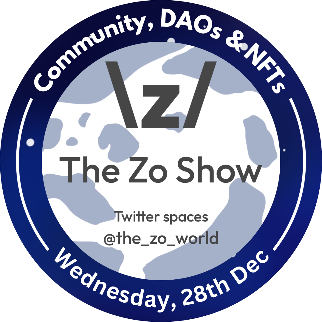 Zo World Twitter Spaces | The Zo Show | Konop POAP image